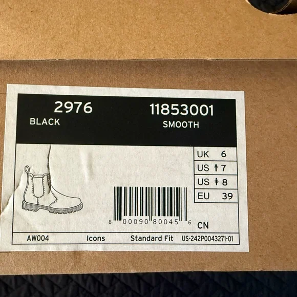 Dr. Martens Black 2976 Chelsea Boots - Picture 3 of 4